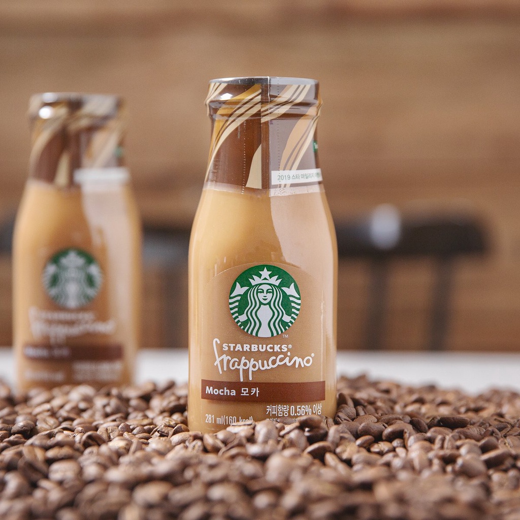 Cà Phê Pha Sẵn StarBucks Frappuccino Có Các Vị Vanilla Mocha Caramel Coffee Thơm Béo Chuẩn Vị - Mỹ