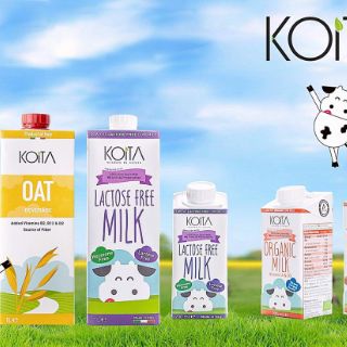 Sữa bò hữu cơ Koita dâu 200ml