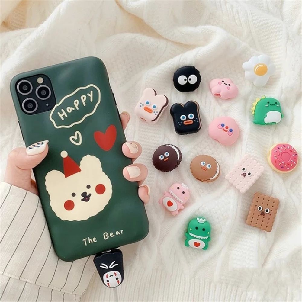 Phụ kiện bảo vệ cáp sạc kiểu hoạt hình dễ thương thích hợp cho cáp sạc Iphone