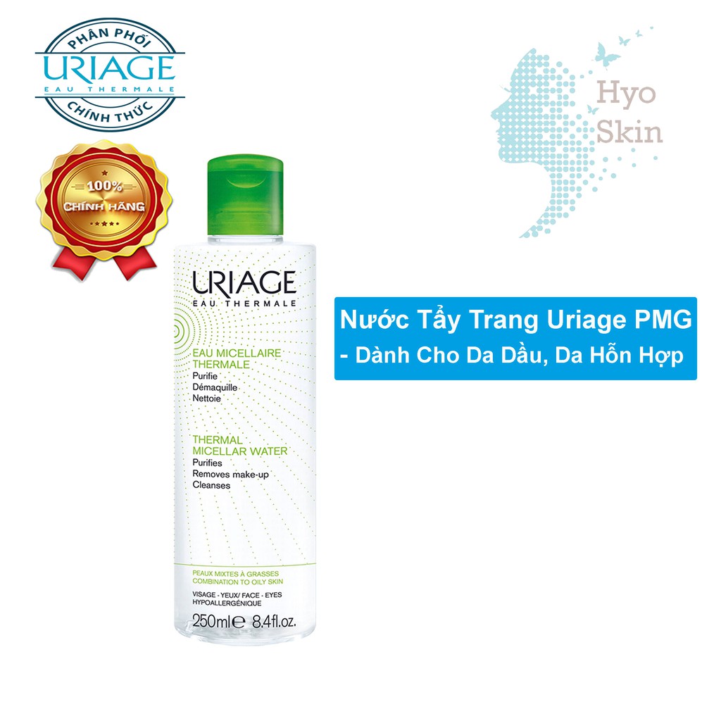 [CHÍNH HÃNG] Nước Tẩy Trang Uriage Dành Cho Da Dầu, Da Hỗn Hợp URIAGE EAU MICELLAIRE THERMALE PMG