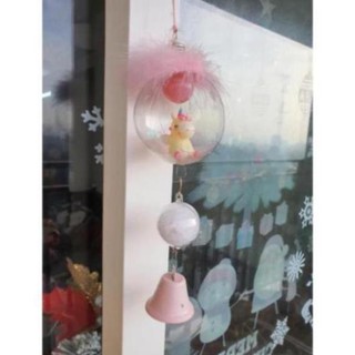 Chuông gió treo cửa Pony hồng xinh xắn