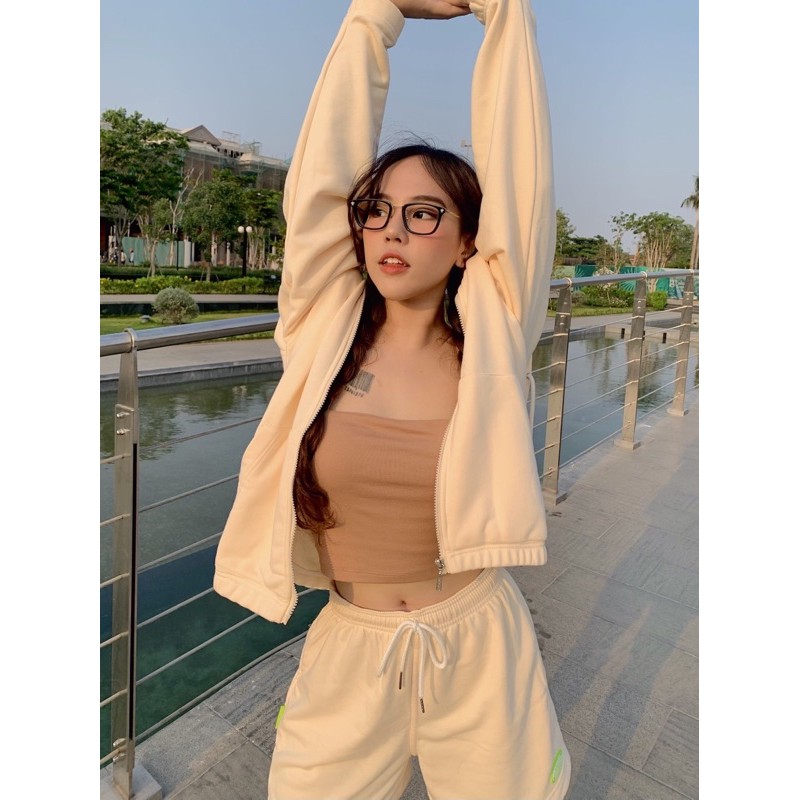 Quần short thun Logo Oval Neon Unisex