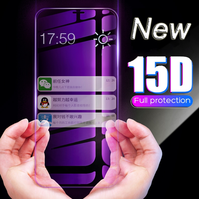 [Buy 1 Get 1 Free] for iPhone 11 Pro X XS Max XR Anti-blue Real Tempered Glass Screen Protector