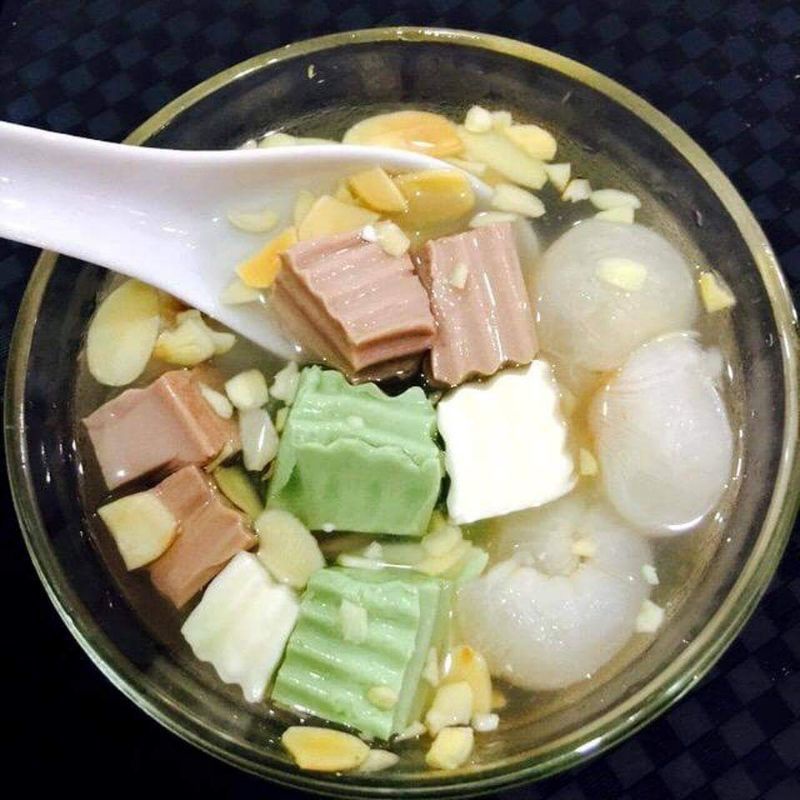 Bột gelatin cao cấp 50gr làm chè khúc bạch