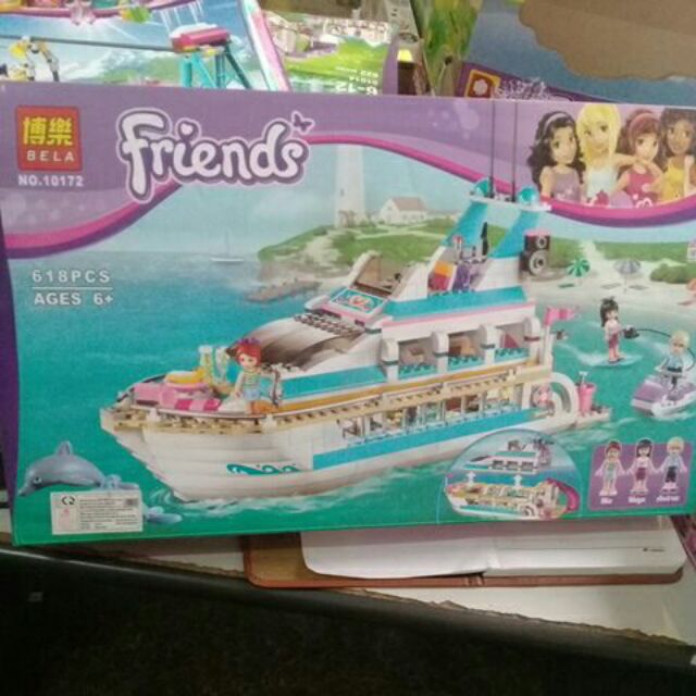 Lego friend 10172. Du thuyền cá heo của mia và maya