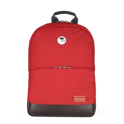 Balo laptop Mikkor The Boris Premier Red