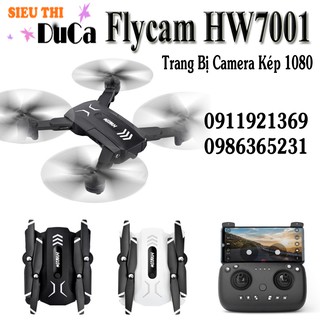 Flycam HW9001 Trang Bị 2 Camera 1080 Bay 18-20p