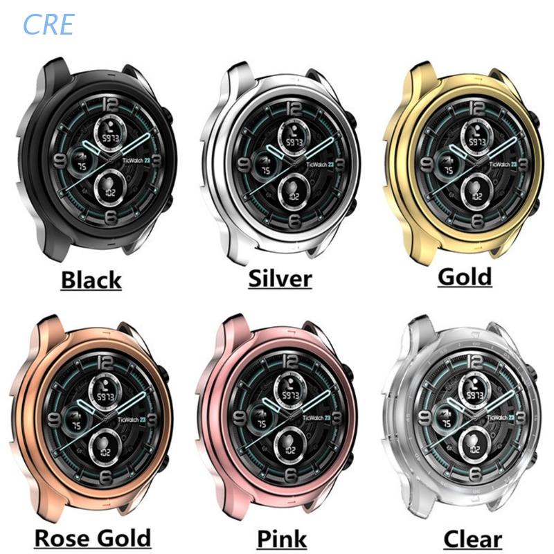 Vỏ Silicon TPU Mềm Bảo Vệ Mặt Đồng Hồ Thông Minh Ticwatch-Pro X / Ticwatch-Pro 3