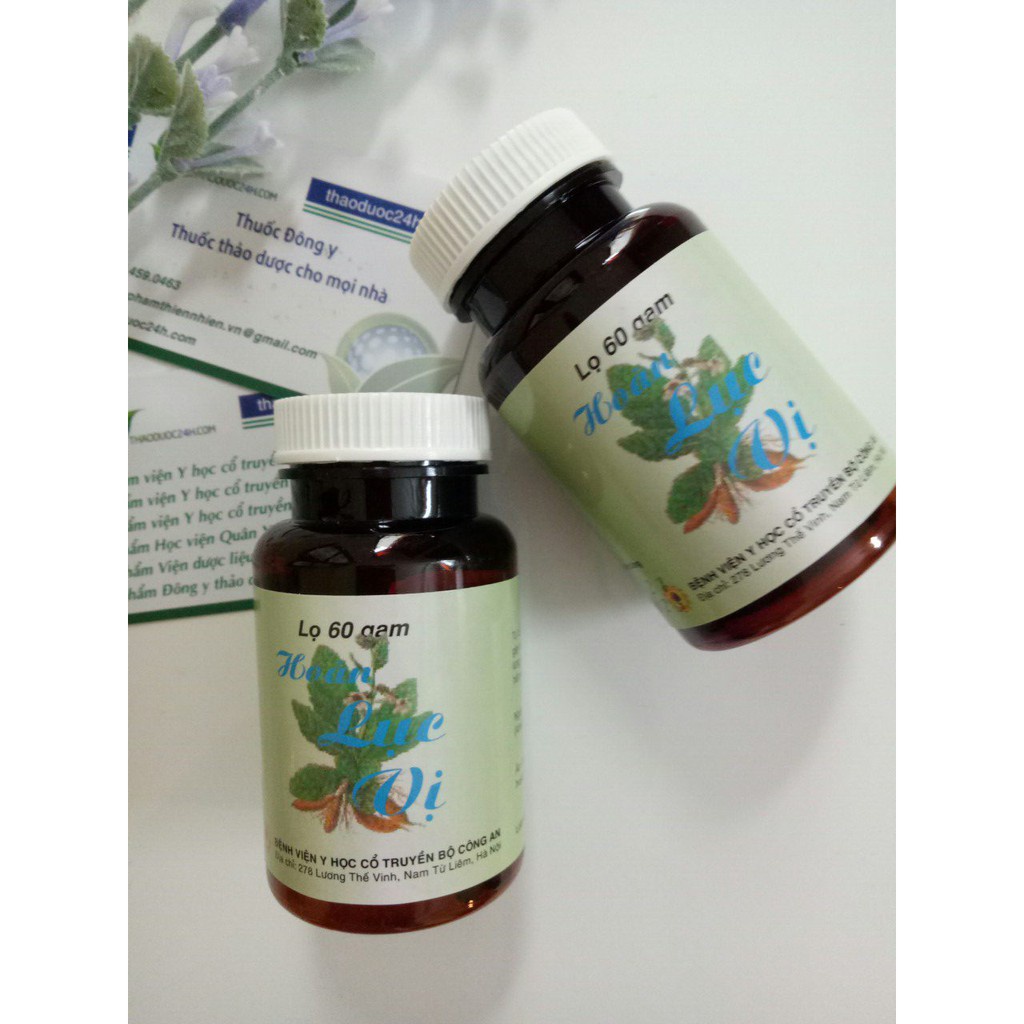 Hoàn Lục Vị, bổ thận âm cho người bị chóng mặt đau mỏi,thận hư,thận yếu,gan yếu, viện y học cổ truyền bộ công an