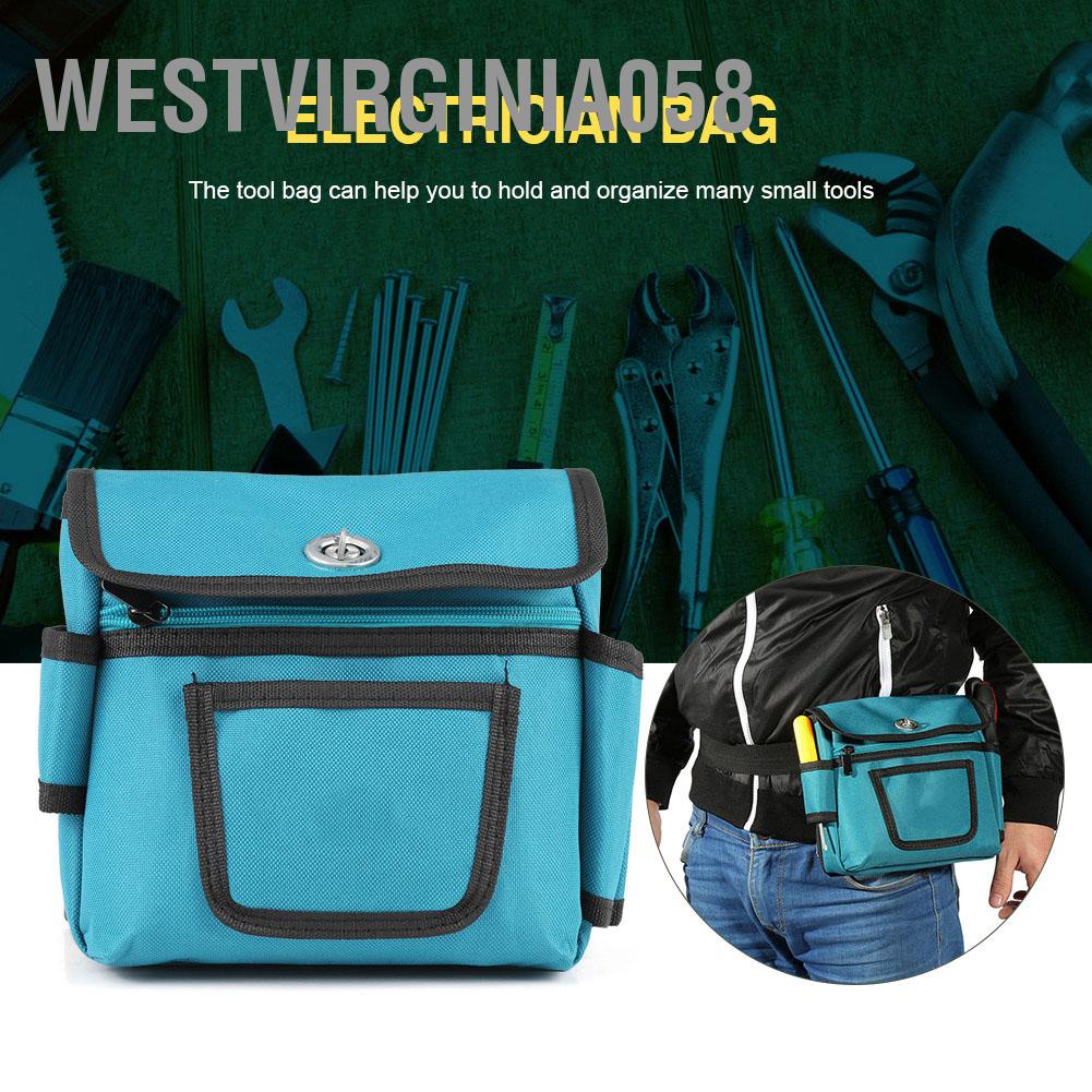 Westvirginia058 Túi vải Oxford đa chức năng đựng dụng cụ bảo trì thợ điện