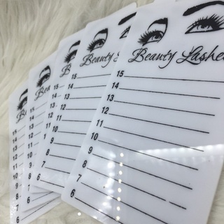 Miếng meka dán line mi có đánh số - Dụng cụ nối mi Đức Eyelashs