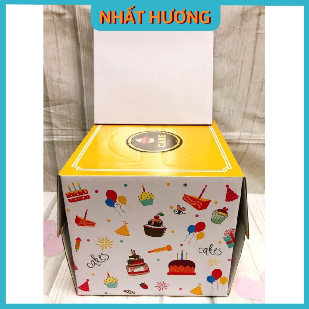 Hộp Quai Xách Kèm Đế 25cm- Giao Mẫu Ngẫu Nhiên