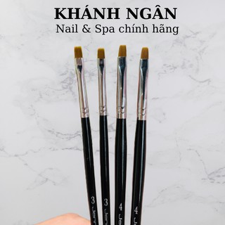 Cọ Bản Vuông Cán Gỗ Jenny GLM Số 3,4 ( Lẻ 1 Cái)