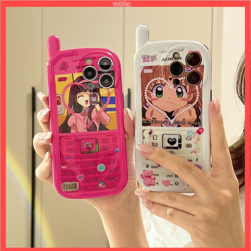 Ốp Điện Thoại IMD Mềm Họa Tiết Hoạt Hình Cardcaptor Sakura Cho IPhone13 12 11 MAX X/XS XR XSMAX
