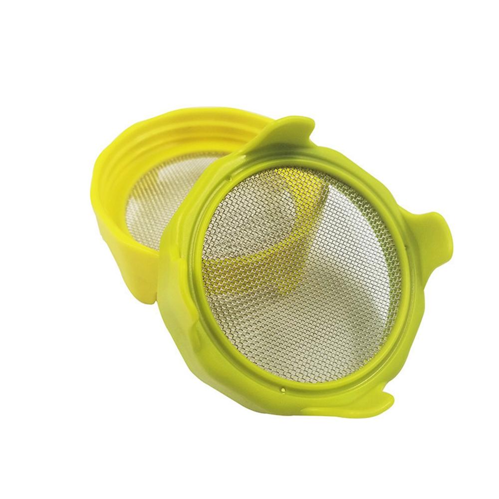 Elsworth Chậu Trồng Cây Mầm Có Nắp Lưới Lọc Hạt Giống Mason