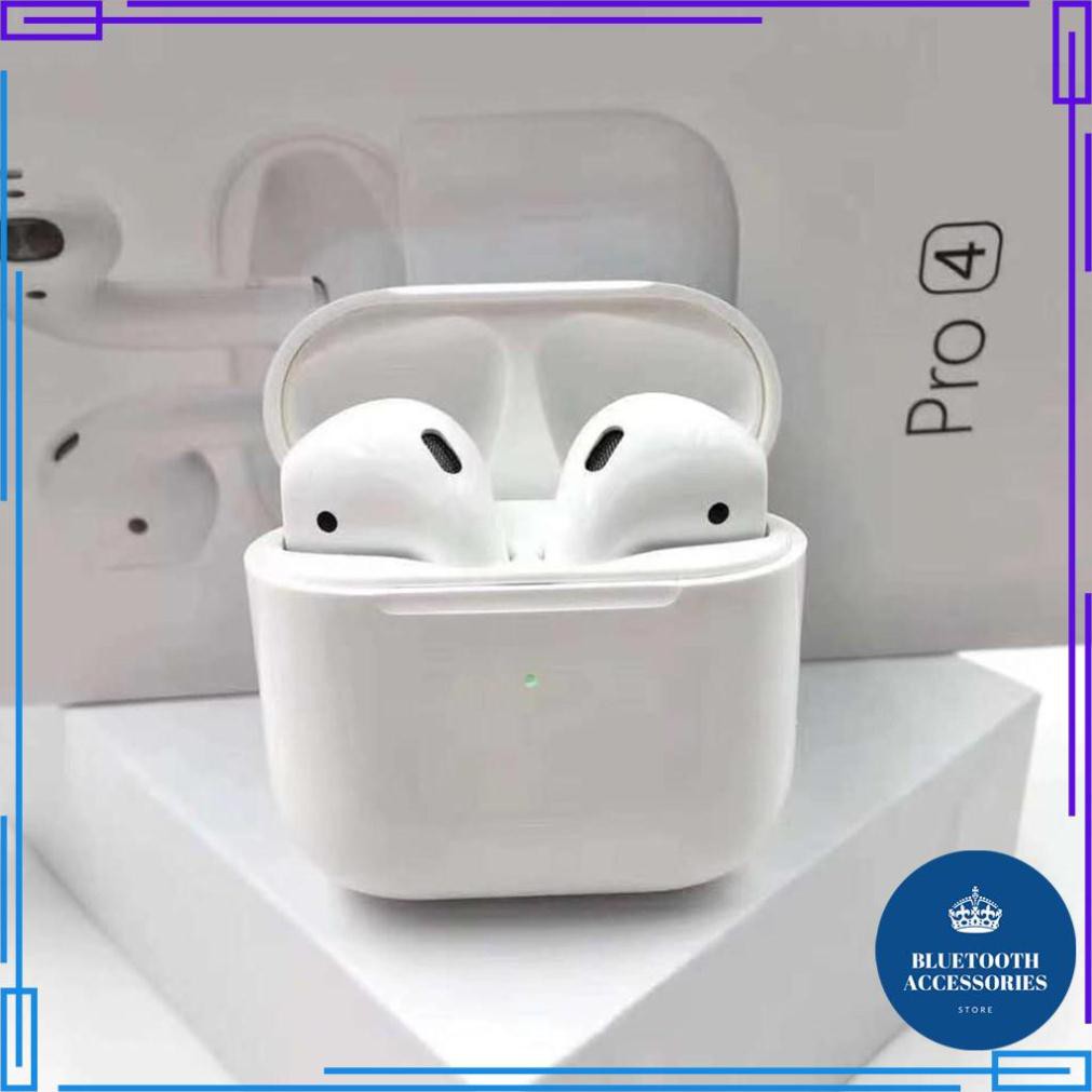 [CHÍNH HÃNG] Tai nghe Bluetooth, Tai nghe không dây AirPods Pro 4 chính hãng Cảm biến, Cảm ứng, Định vị đổi tên