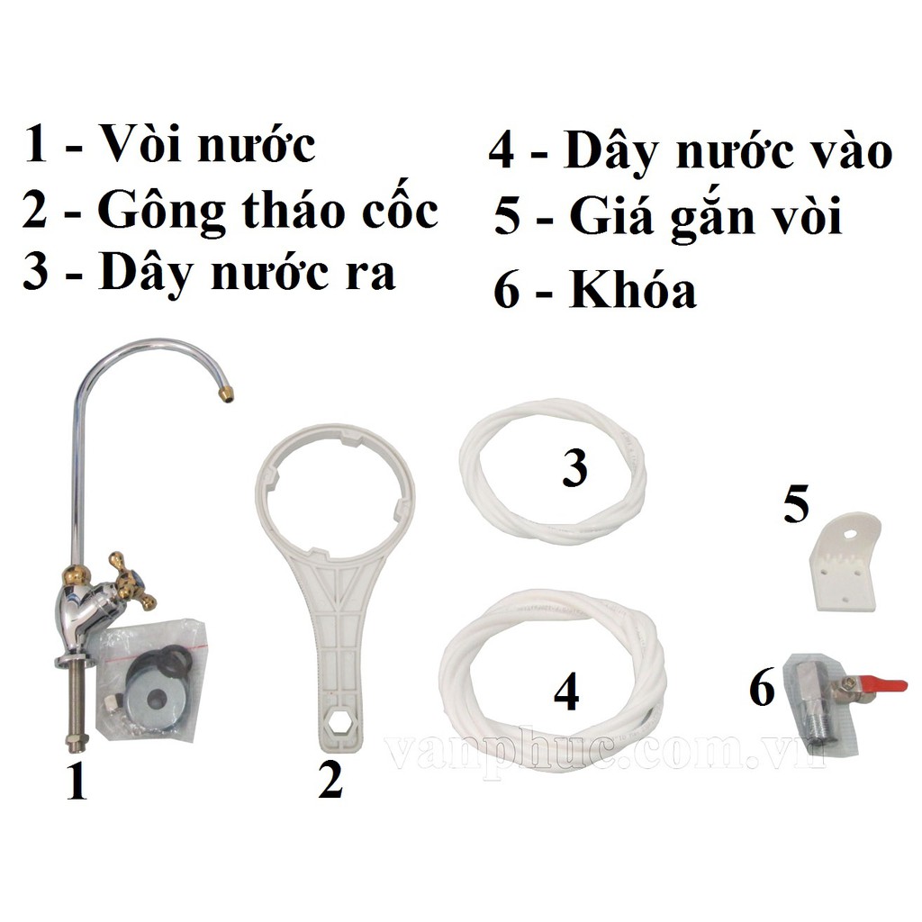 Máy lọc nước geyser TK8 kèm đèn UV