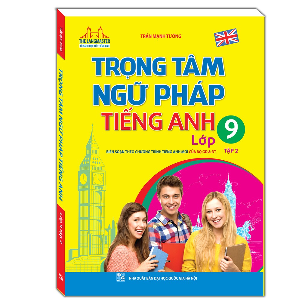 Sách - Trọng tâm ngữ pháp tiếng Anh lớp 9 tập 2