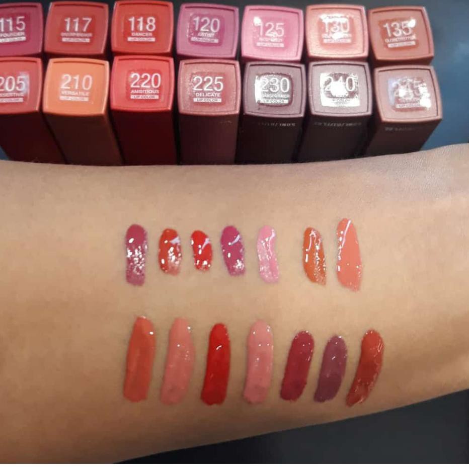 (hàng Mới Về) Son Kem Lì Maybelline Chính Hãng Siêu Lâu Trôi 2 Màu Tùy Chọn | BigBuy360 - bigbuy360.vn