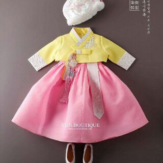 Hanbok bé gái cao cấp( 20_23kg)