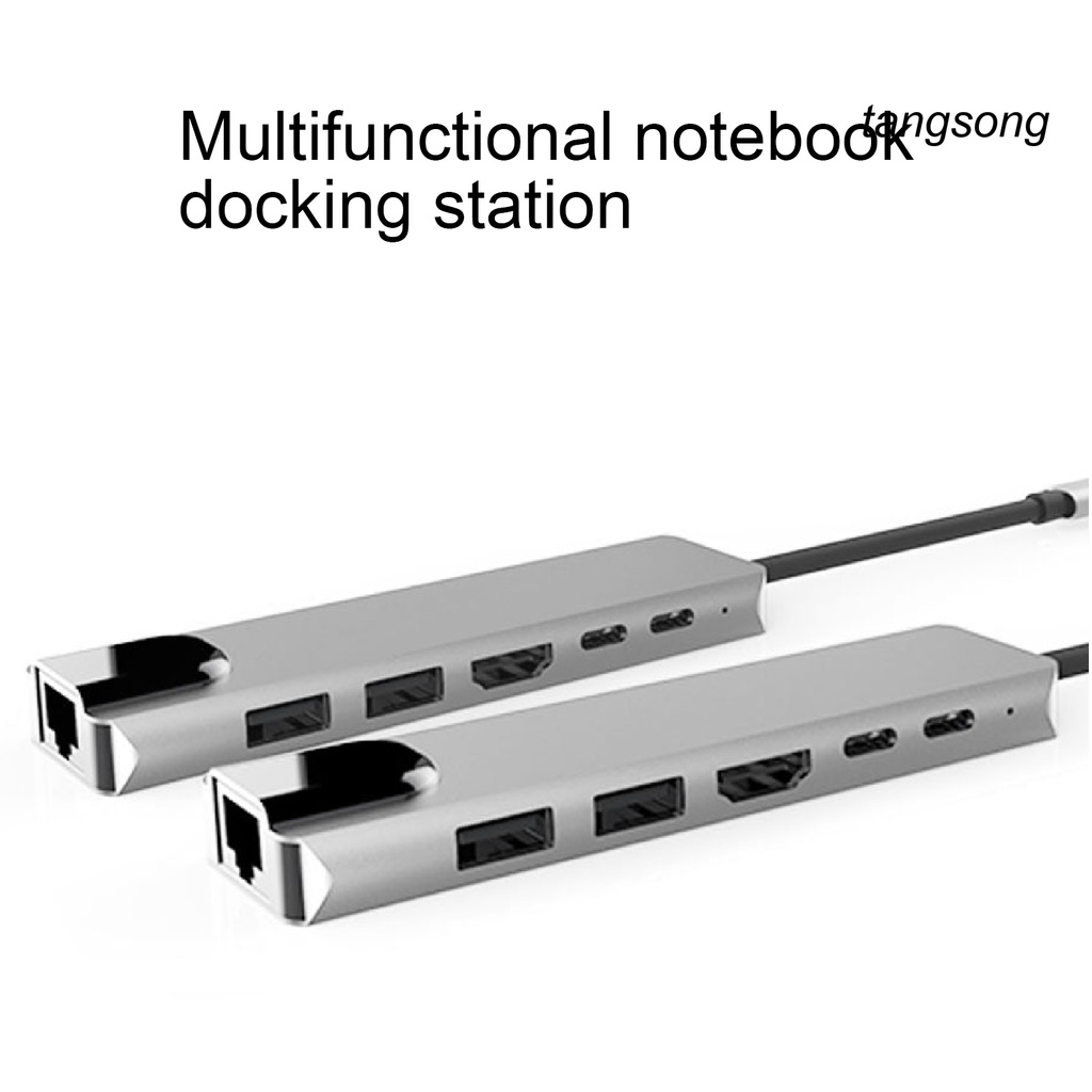Bộ Chuyển Đổi Ts-6 Trong 1 Type-C Sang Pd Usb 3.0 Hub
