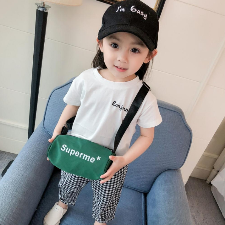 Áo thun dáng rộng màu trơn phong cách Hàn Quốc thời trang cho bé gái