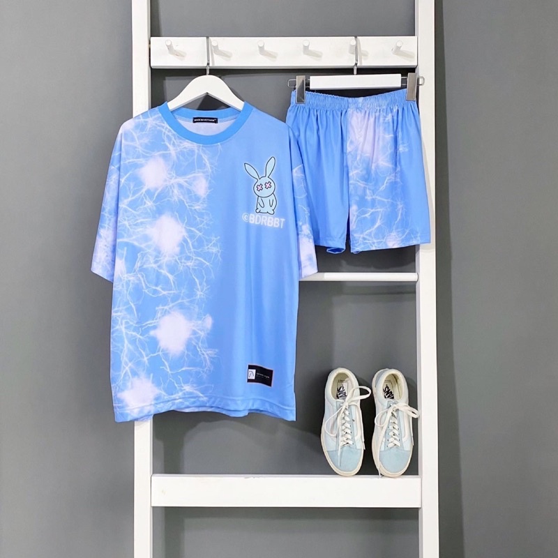 Set Bộ Đùi Hè TIEDYE Loang Màu Ảnh Thật