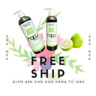 Dầu gội thảo dược HaPu Organic 1 lít