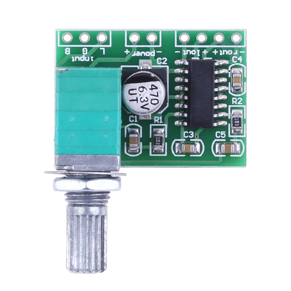 Bo mạch khuếch đại âm thanh Mini DC 5V PAM8403 với công tắc chiết áp