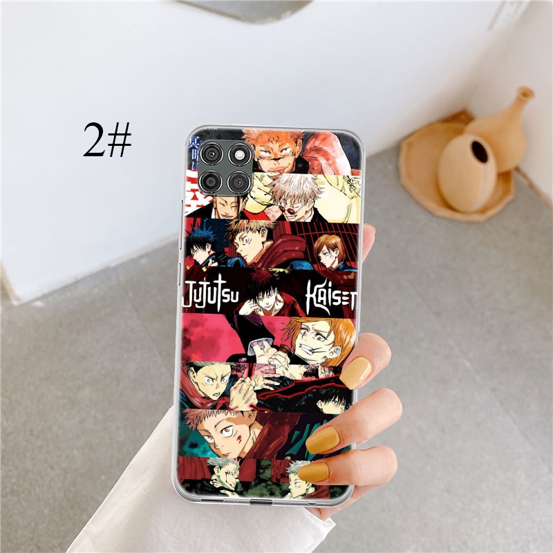 Ốp Điện Thoại Họa Tiết Anime Jujutsu Kaisen Cho Tecno Camon 18 18T 18P 18i Premier Spark 8P 8C POVA NEO POP5 LTE 2 CA11