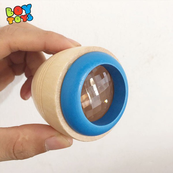 Đồ chơi kính vạn hoa chất liệu bằng gỗ để bé phát triển trí tưởng tượng