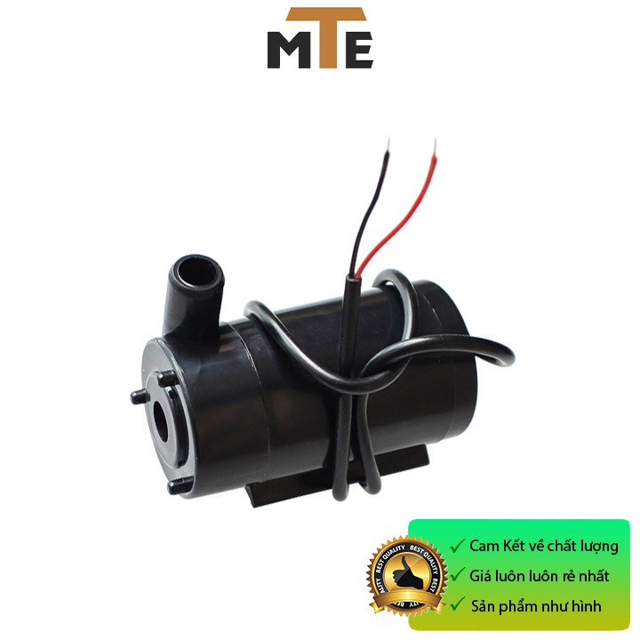 Động cơ bơm chìm mini 3-6VDC lưu lượng 1,2L -1,6L / phút - màu đen