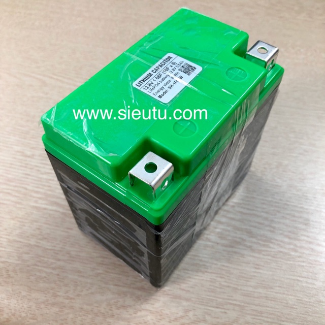 Acquy Siêu tụ điện Lithium sắt LifePO4 siêu bền cho xe máy - Lithium Capacitor Battery