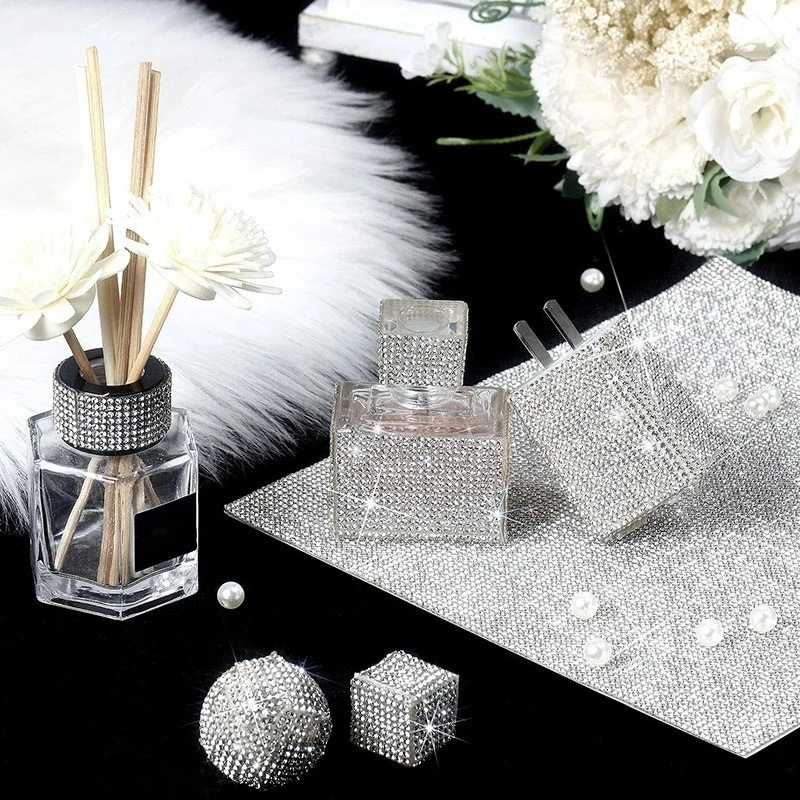 Miếng Dán Đính Đá Lấp Lánh Trang Trí Điện Thoại Thủ Công DIY