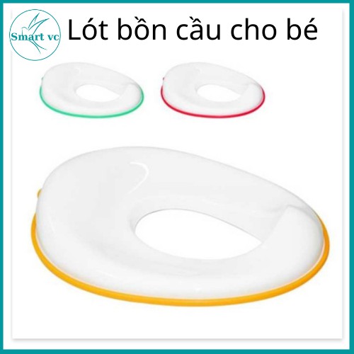 Lót bồn cầu cho bé,miếng lót bồn cầu cho bé Z012 - Màu ngẫu nhiên
