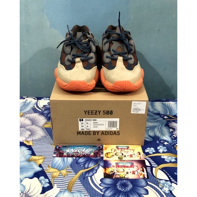 'Giày Cổ Thấp' adidas Yeezy 500 'Enflame'