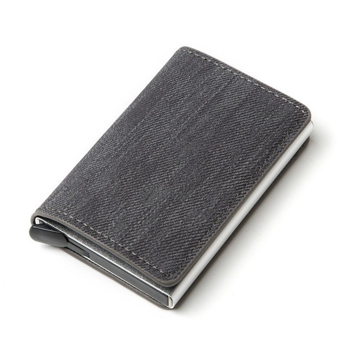 Bóp Thẻ Tín Dụng, Ví Đưng Card, Ví Đựng Thẻ Tín Dụng Có Hộp Kim Loại Tự Động BTC29
