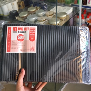 combo 0,5 kg ống hút đen matcha.