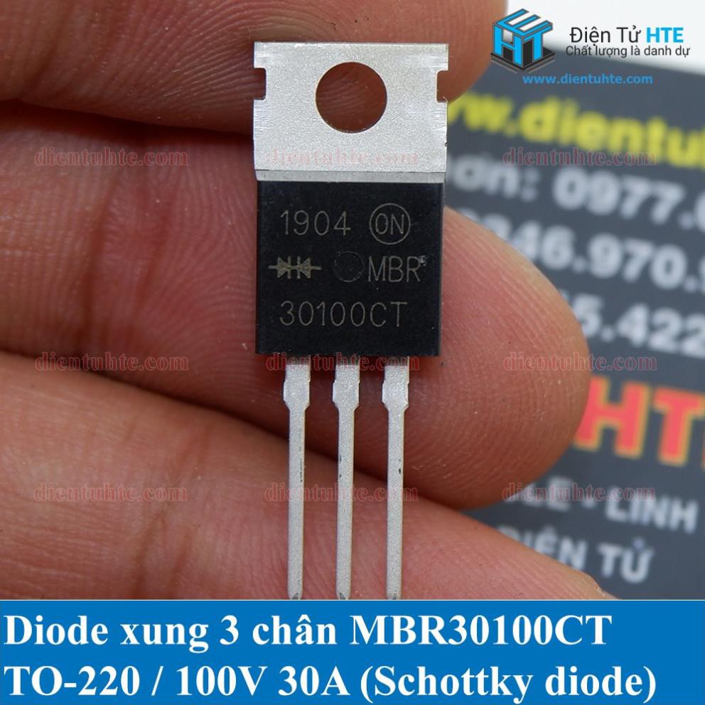 Diode xung MBR30100CTG B30100G 100V 30A