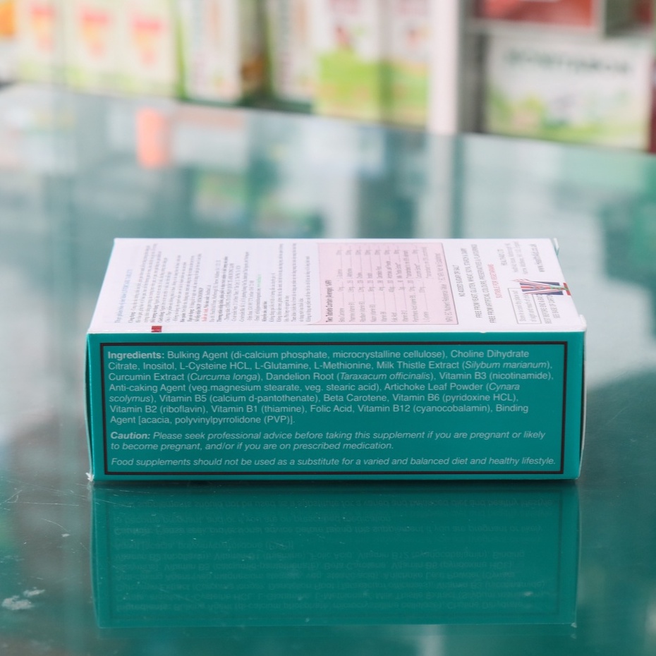 Healthaid Livercare – Hỗ trợ tăng cường chức năng gan, giải độc gan (60 viên)