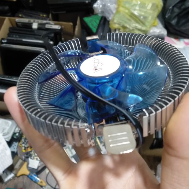 Fan led cool storm cho cpu socket 775 am2 am3 1156 1155...