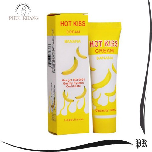 Gel bôi trơn Hot Kiss hương chuối 30ml