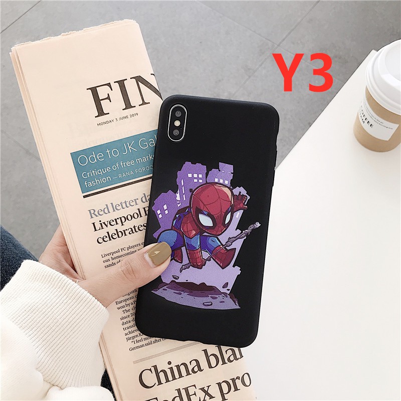 Ốp điện thoại mềm hình captain america/người sắt cho Xiaomi Redmi 9 Note9 Note9S Note9Pro 4A 5A 6A 4X S2 5+ Note 5A Prime 8 4X 5 6 pro 7 I