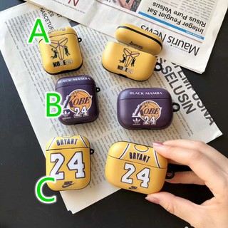 Vỏ bảo vệ hộp sạc tai nghe Airpods 1 2 3 Pro Apple hình quả bóng rổ 24