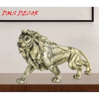 Tượng sư tử trang trí, decor phòng khách, nhà cửa