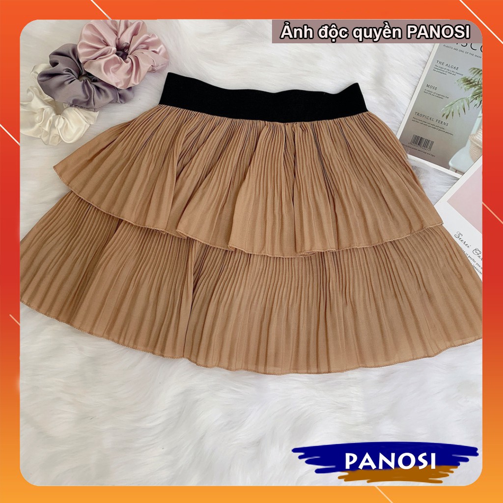 Chân váy ngắn xếp ly 2 tầng ngắn công sở chất đẹp giá rẻ  - CV246 | BigBuy360 - bigbuy360.vn