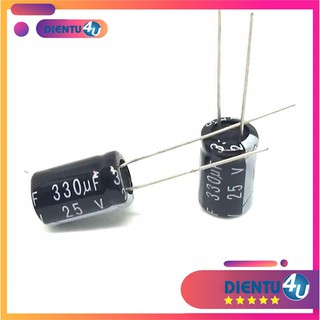 10 tụ hóa 330uf 25v 330uf/25v