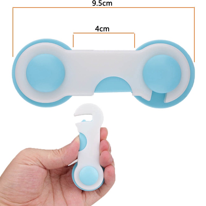 1 Dây Đai Khóa Cửa Tủ Lạnh/Ngăn Kéo Đa Năng Giữ An Toàn Cho Bé