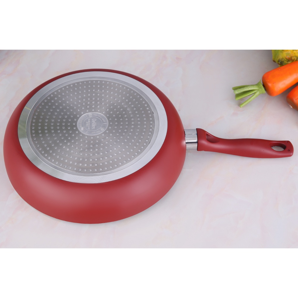 Chảo nhôm chống dính vân đá đáy từ 30cm Delites CE001-30