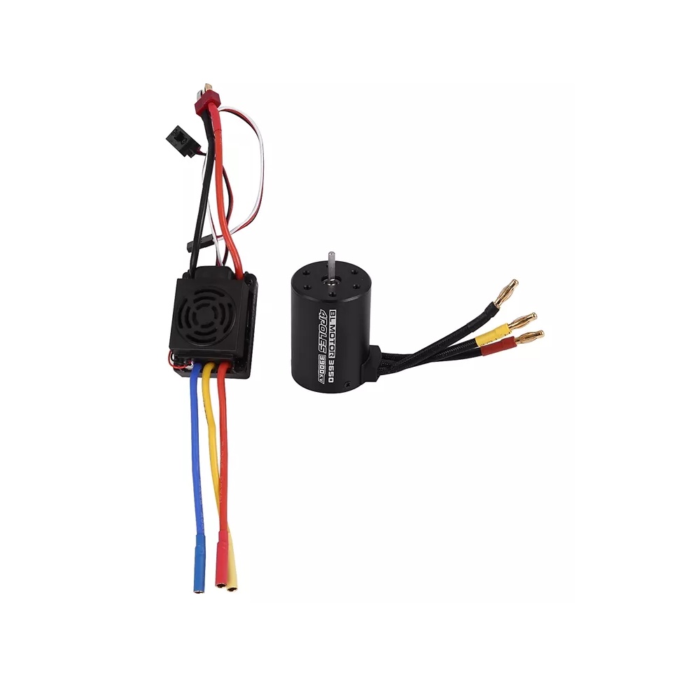 Bộ mô tơ 3650 và esc 60a/120a không chổi than brushless